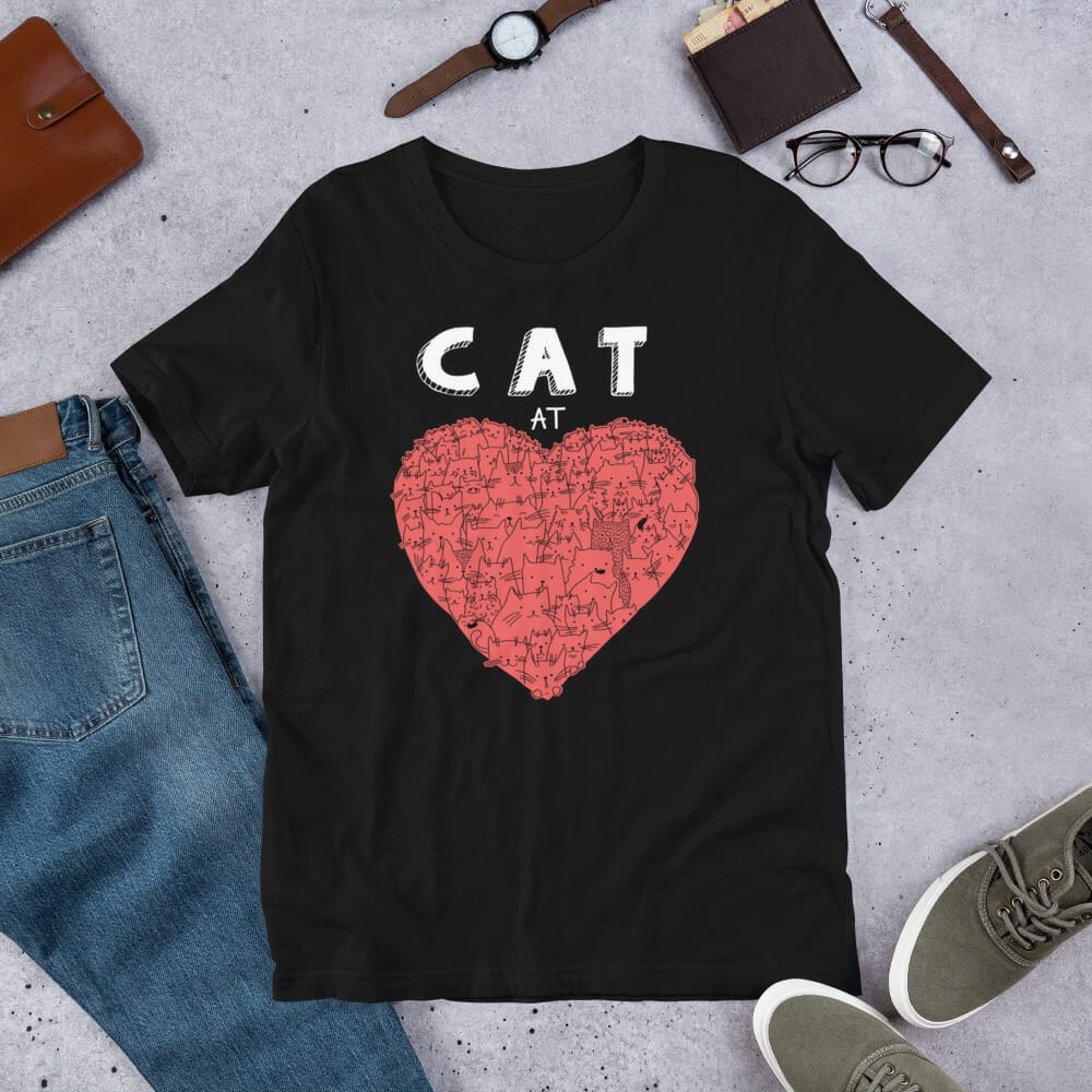 Cat At Heart T-Shirt