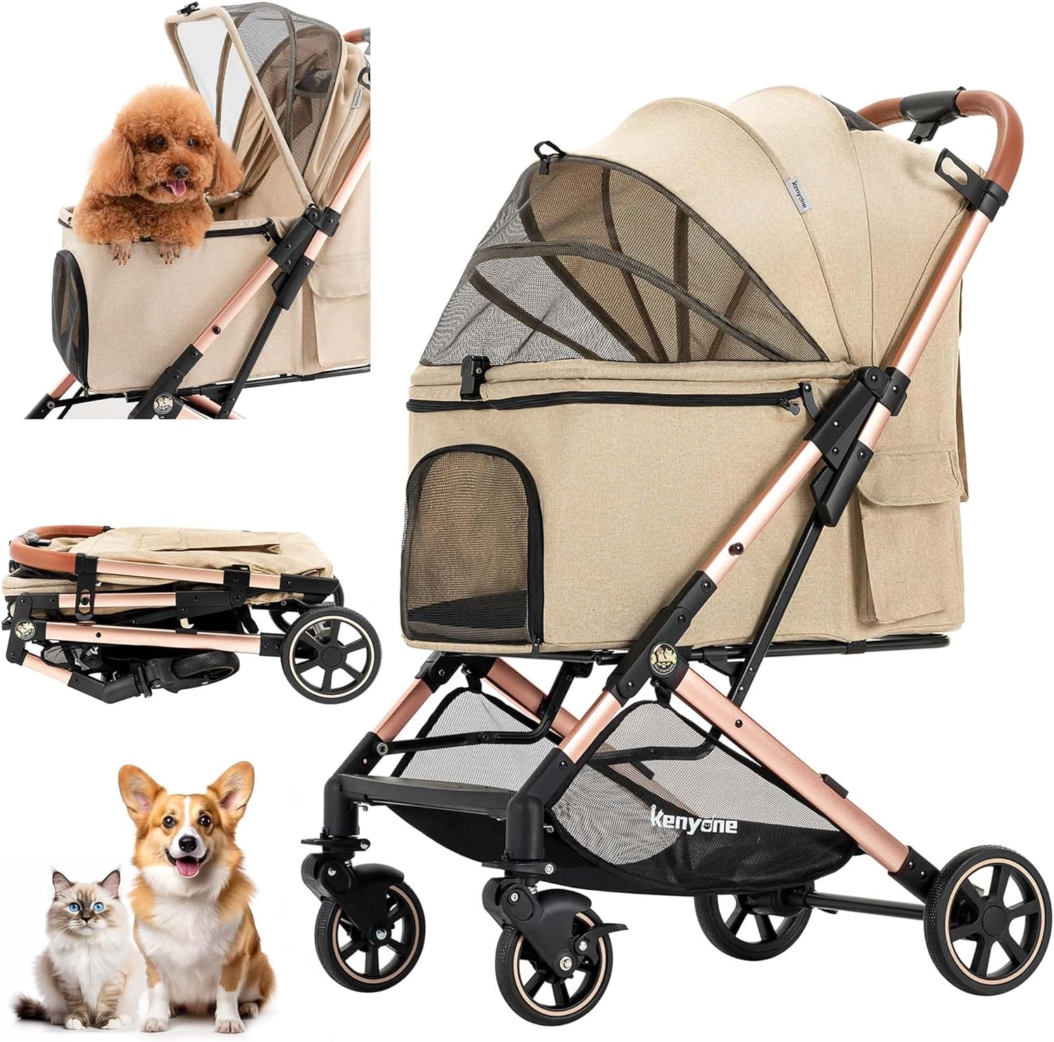 durable cat stroller review 1