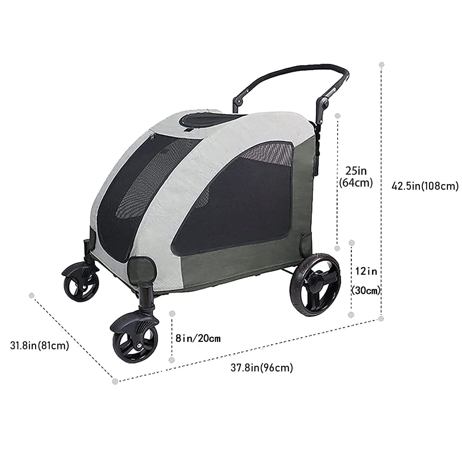 myoyay dog stroller review 1