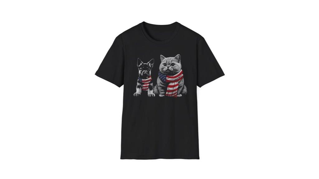 animal themed patriotic apparel