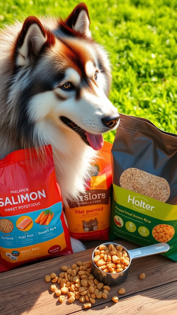 choosing malamute dog food