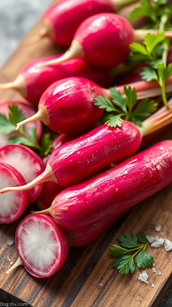 deliciously prepared radish dish