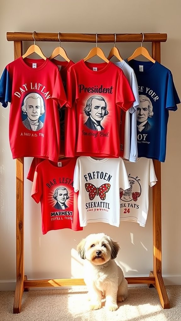 dog lover t shirt selection