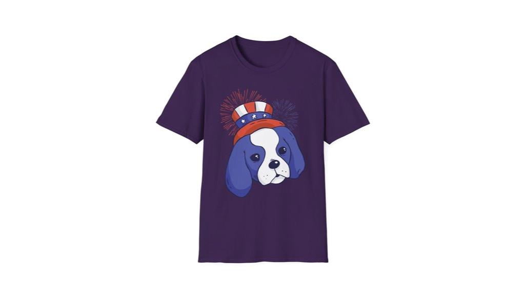 patriotic dog themed apparel