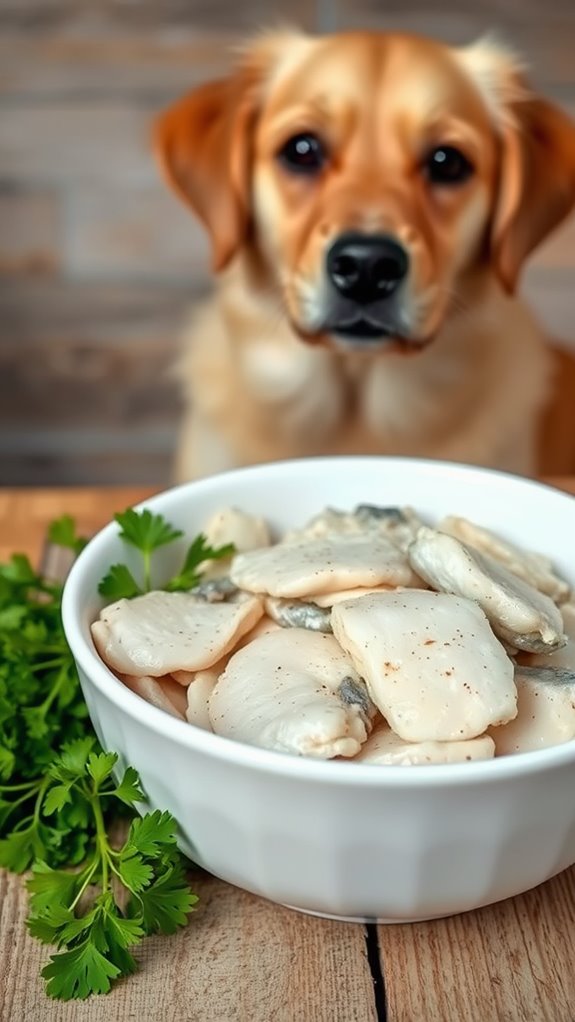 plain boiled fish dish