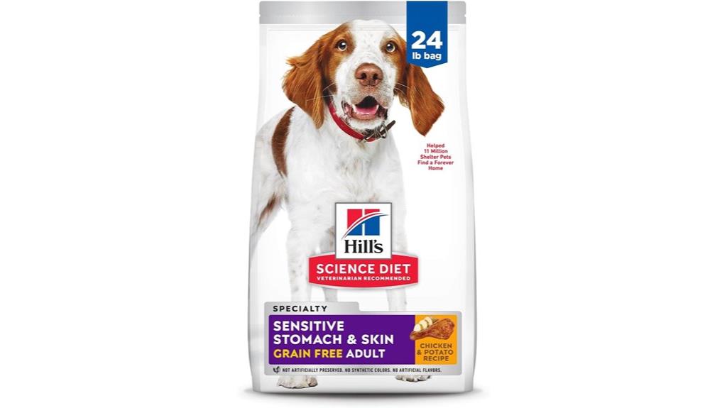 sensitive stomach dog food