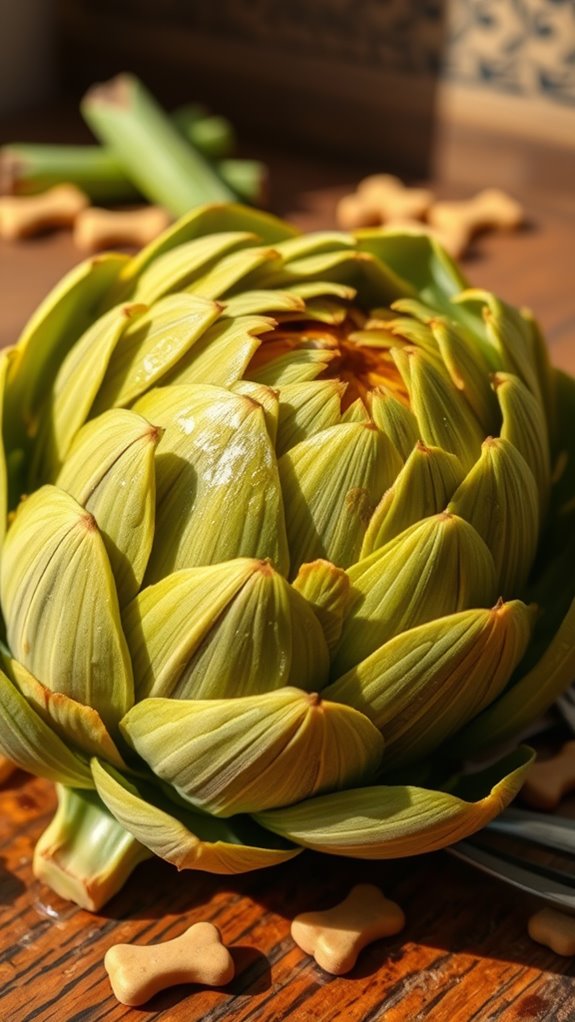 tender flavorful cooked artichokes