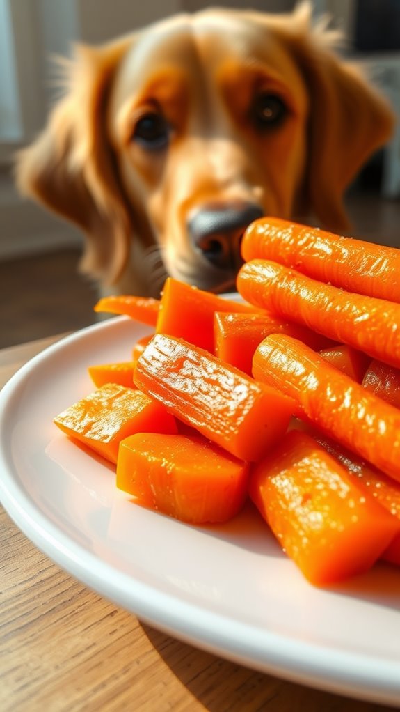 tender flavorful cooked carrots